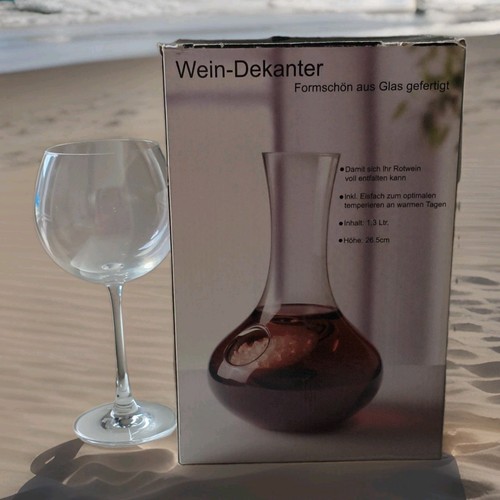 Wein dekanter set glas - wein-dekanter,