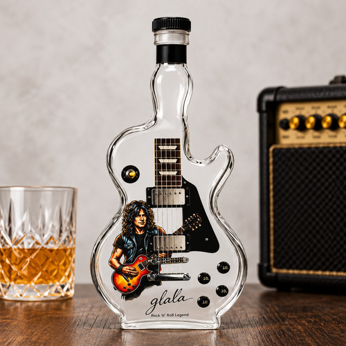 Gitarren-Whiskey-Dekanter,einz