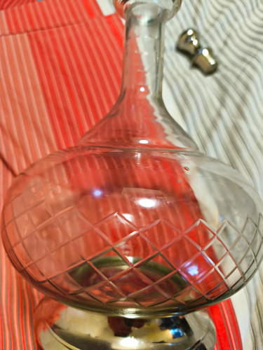 Glas dekanter transparent mit - transparent,