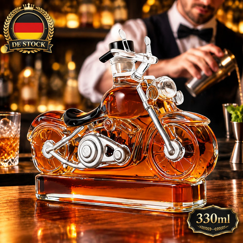 330 motorradförmig whisky - 330, ml