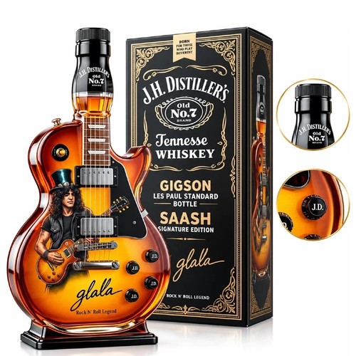 Gitarre geformte flasche - geformte,