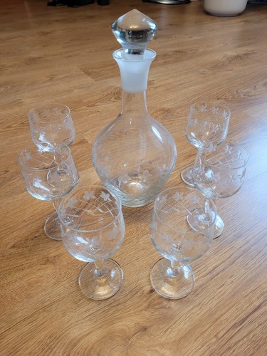 Glaskaraffe dekanter mit - mit, 6