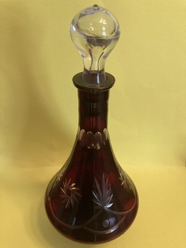 Rote karaffe 36 cm - karaffe,