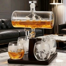 Glas Karaffe 1000ml Dekanter /
