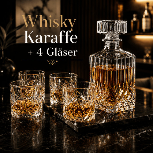 Whisky karaffe 4 whiskey - karaffe,