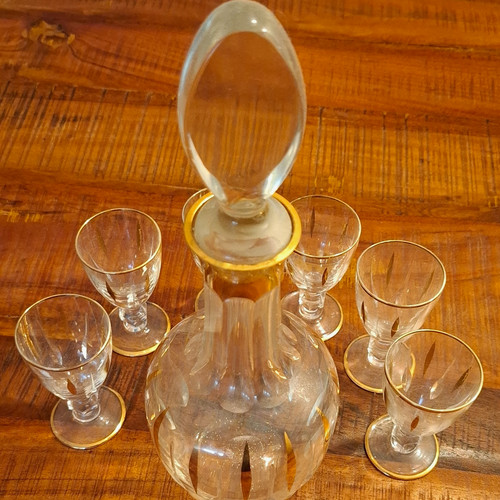 Tlg glas dekanter - 7-tlg., glas-dekanter-set