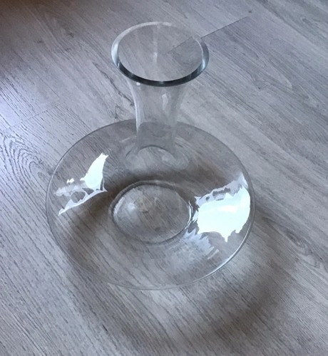 Wein dekanter aus glas - wein-dekanter, glas,