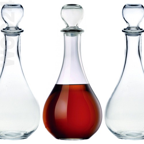 Weinkaraffe glaskaraffe - l,