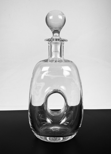 Vintage mcm glas dekanter - glas,