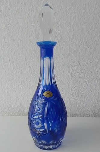 Weinkaraffe blaues - weinkaraffe,,