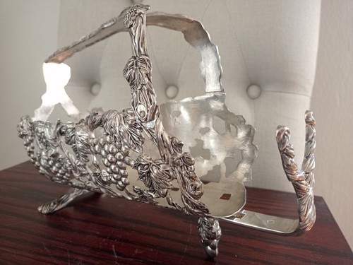 Flaschenhalter silber antik - silber,