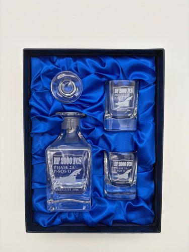 Crystal dram whiskey dekanter - crystal,