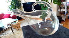 Großer Glas Dekanter -