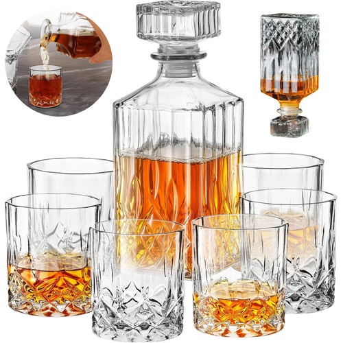 Flasche karaffe whisky set - karaffe,