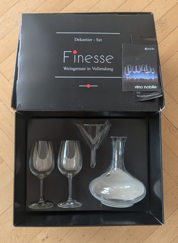 Eisch glas dekantier - dekantier-set,