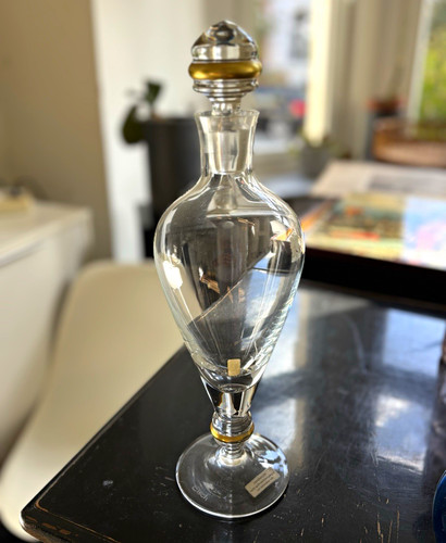 Eisch glas dekanter klar - glas, mit