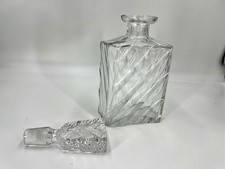 Kristall Karaffe mit Stopfen