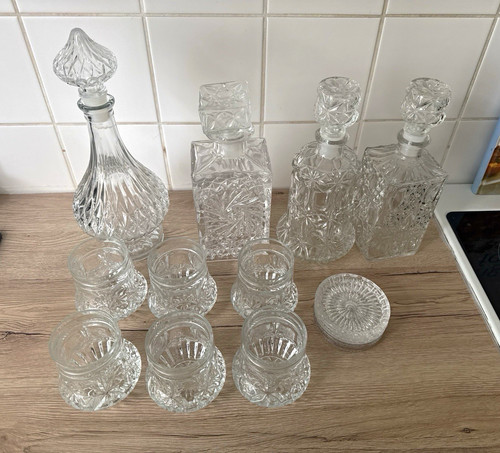 Dekanter set klares - dekanter-set,